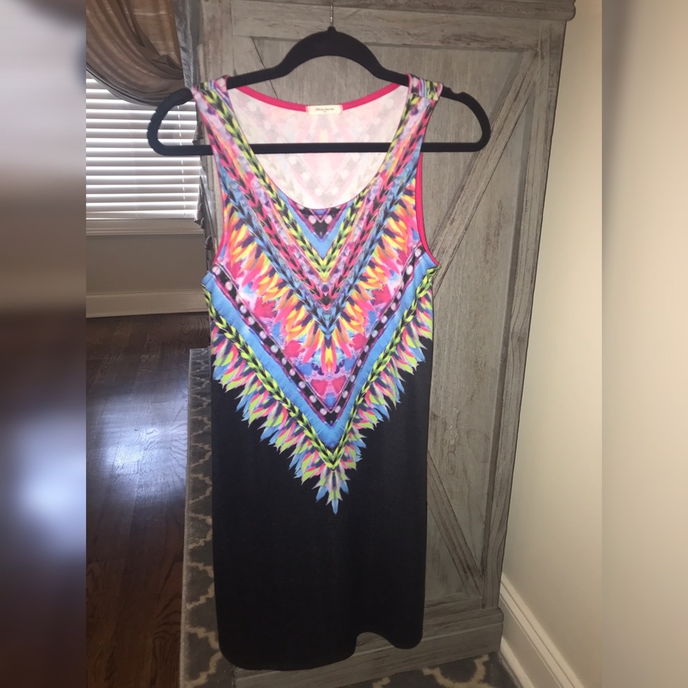 Boutique Tribal Tunic Tank Dress